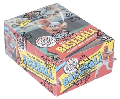 1980 Topps Baseball Sealed Wax Pack Box (BBCE Certified)